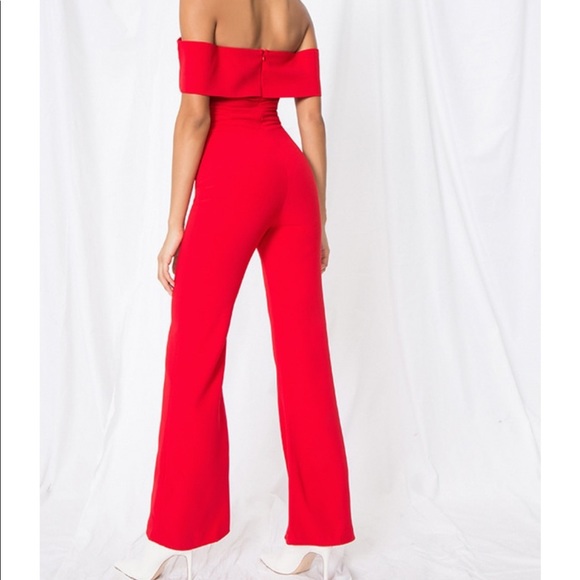 Aubrey Off the Shoulder Jumpsuit Superdown - Picture 3 of 5